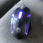 Mouse Gamer Usb 3200dpi Led Rgb Com Fio JX-M20