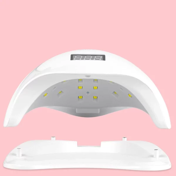 Cabine Sun 5 48W Bivolt Uv/Led Rosa/Branca IZESUN