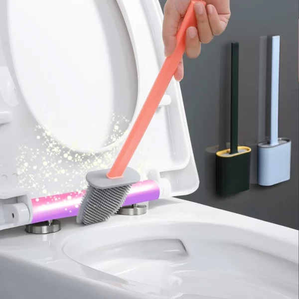 Escova Sanitária Quadrada de Silicone IZECleanWash