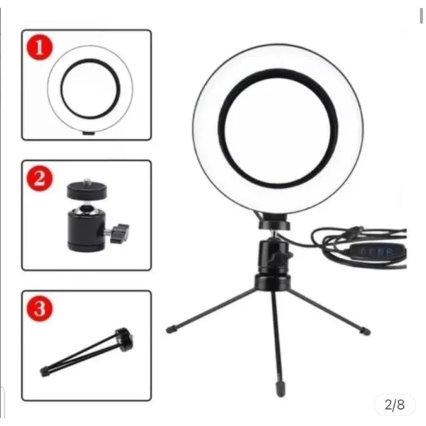 Ring Light Colorido Rgb com Tripé IZEGlow - Imagem 3