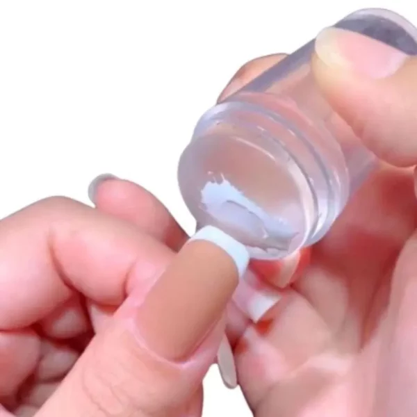 Cabeça de Silicone IZESealMate - Imagem 1: Cabeça de Silicone Transparente