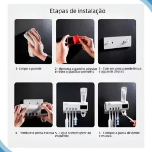 Dispensador Automático Pasta Dente IZEDISPENSE