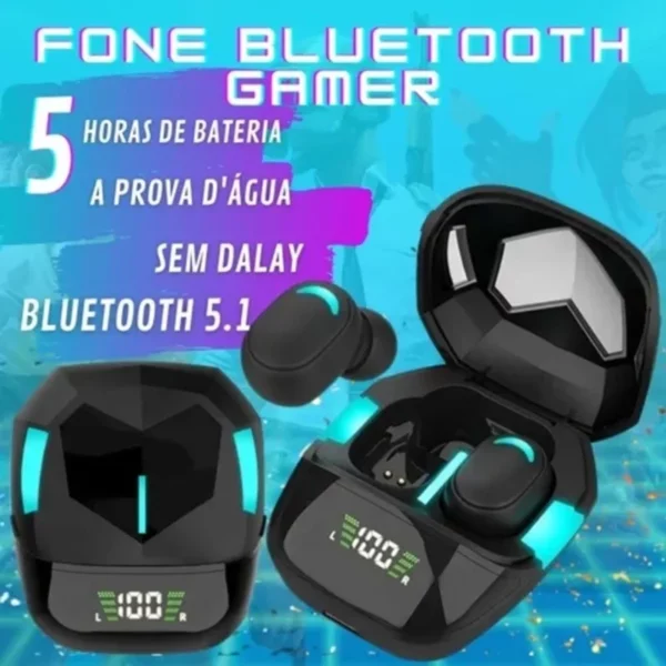 Fone de Ouvido Bluetooth Sem Fio IZEAQUA - Imagem 4