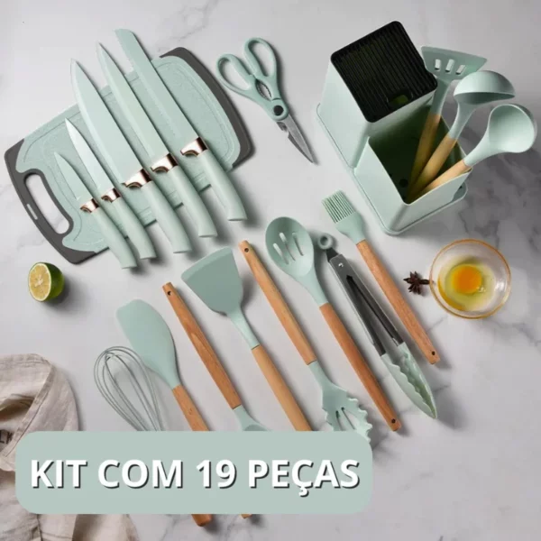 Kit Utensílios Cozinha IZEKITCHEN