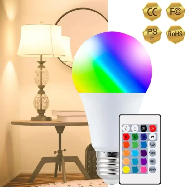 Lâmpada Bulbo Led Rgb IZELIGHT - Imagem 5