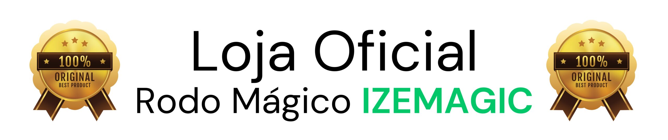 Rodo Mágico IZEMAGIC - Dupla Função Varre e Puxa Água Sem Pano IZESHOP