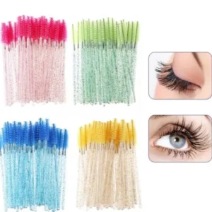 Kit 50 Escovinhas Glitter IZEBeauty IZESHOP