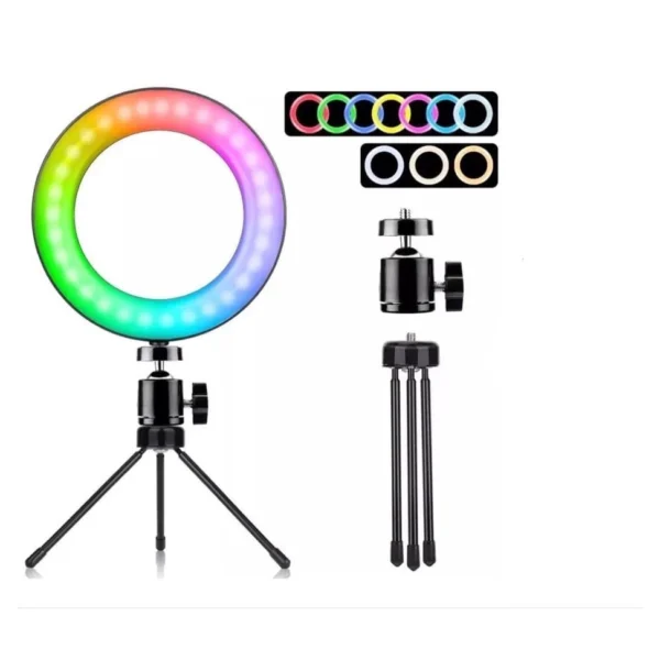 Ring Light Colorido Rgb com Tripé IZEGlow IZESHOP