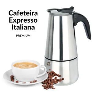 Cafeteira Italiana Aço Inox IZECOFFE MASTER IZESHOP