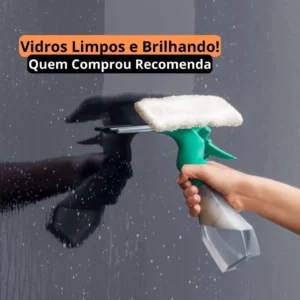 Rodo Borrifador Limpa Vidros e Superfícies 3 em 1 IZEWASH SPRAY IZESHOP